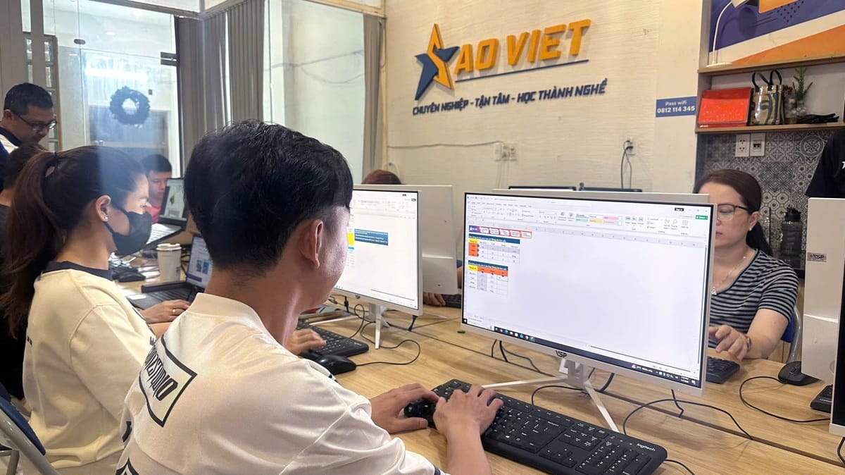 Nhu cầu học tin học văn phòng tại quận 4 TP.HCM