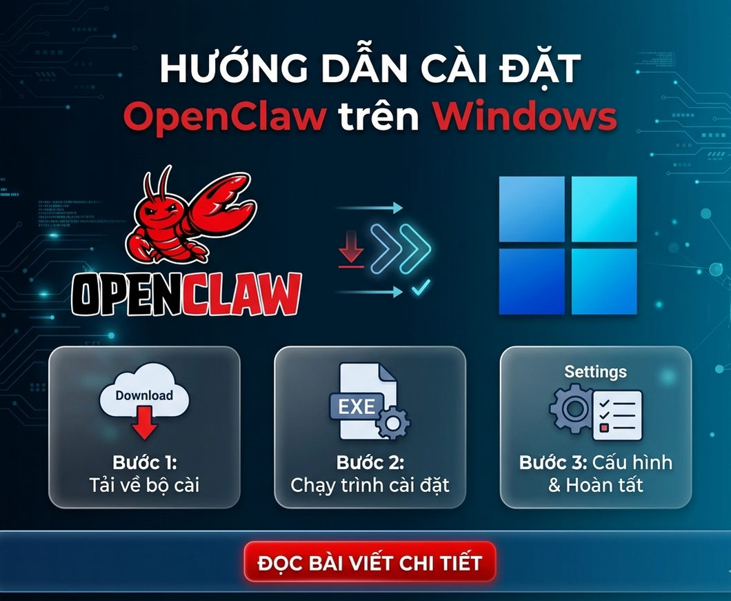 Hướng dẫn cài đặt openclaw trên windows