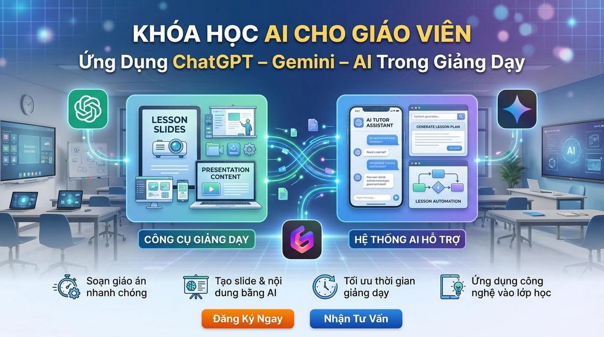 Khóa Học AI Cho Giáo Viên