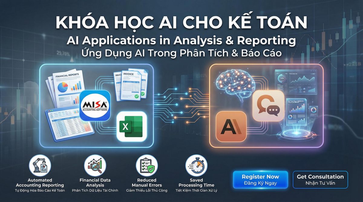 Khóa Học Ứng Dụng AI Trong Kế Toán