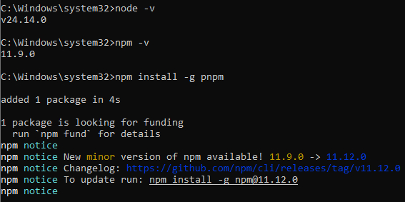 Kiểm Tra NodeJS Và NPM